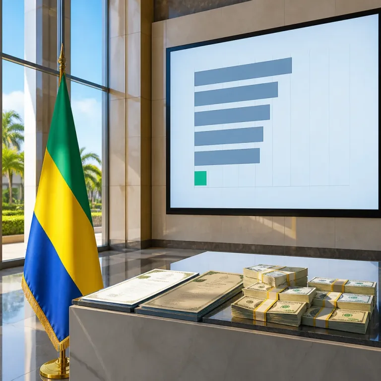 Gabon : 920 M$ levés à l'international, échec sur le marché régional malgré six titres proposés