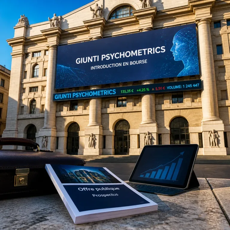 Giunti Psychometrics lève 17,1 M€ et entre en Bourse, première cotation dédiée à la santé mentale